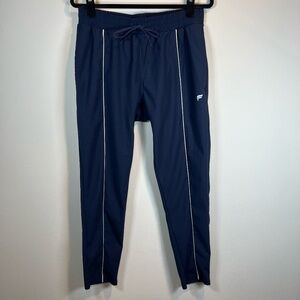 Fabletics The Breakline Track Pant Navy Blue Pull On Pockets Stretch Mens Medium